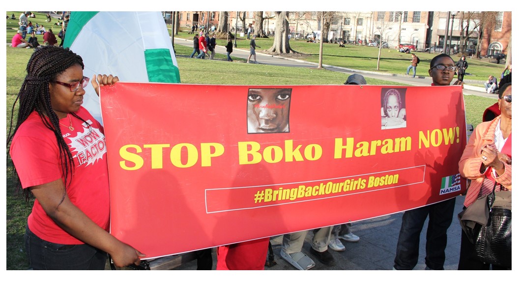 Chibok Girls vigil in Boston