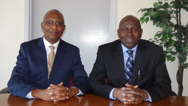 Raphael Bibiu and Mike Chege of Ace Med Services