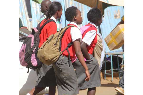 Kenyan school children