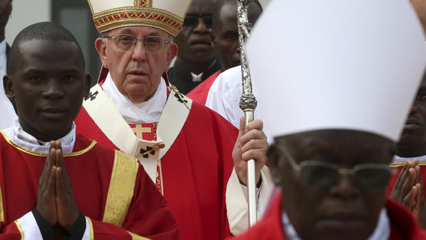 Pope in Uganda