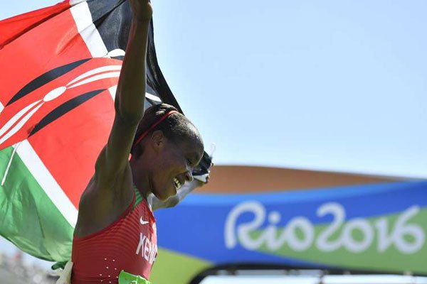 Ndereba happy after Sumgong breaks Olympics jinx
