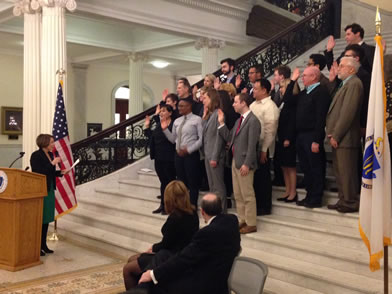 LGBTQ commission swearing in Boston