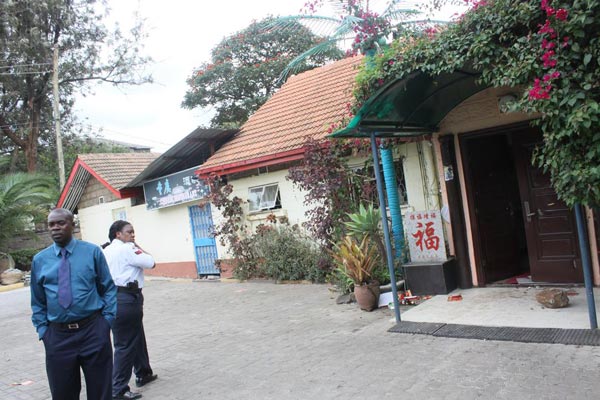 Racist Chinese Restaurant in Kenya