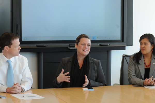 Boston 2024 Olympics organizing committee  officials meet with ethnic media