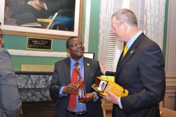 Amb Robinson Githae Meets Gov Charlie Baker