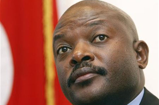 Burundi president Pierre Nkurunziza