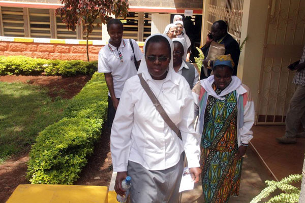 Sister's beautification in Kenya