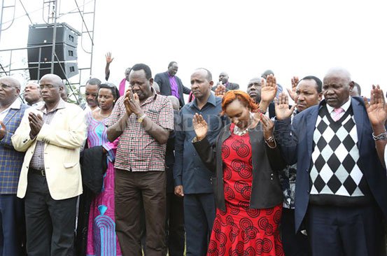 Kenyan Mps in ICC prayers