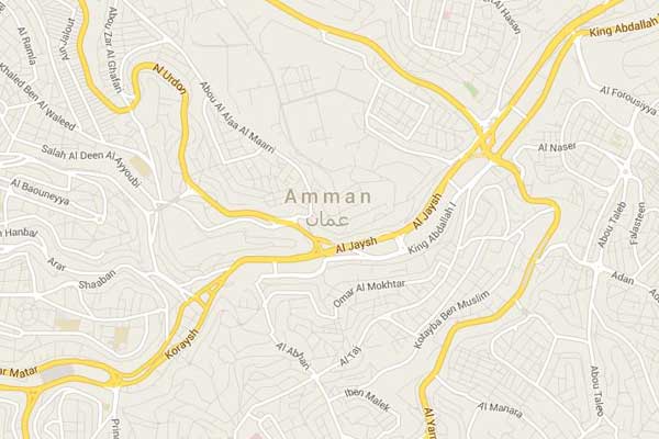 Jordan map on google