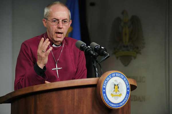 Archbishop of Canterbury Justin Welby