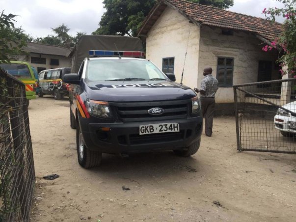 Kenyan police cruiser