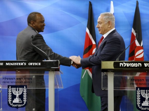 President Uhuru Kenyatta, Benjamin Netanyahu