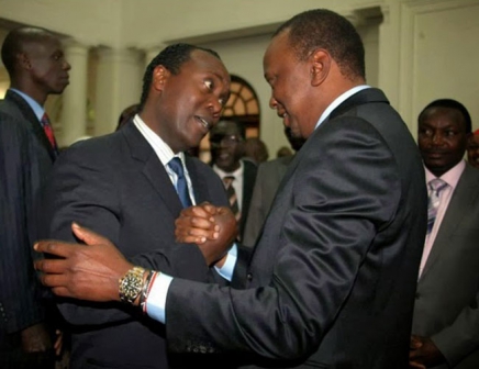 Uhuru Kenyatta, Jeff Koinange