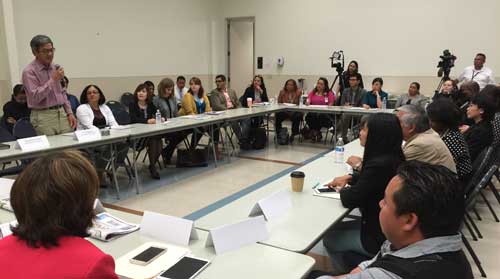 New America Media press conf