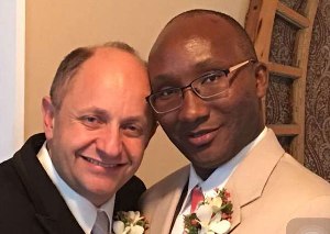 A Kenyan man marries another man in USA
