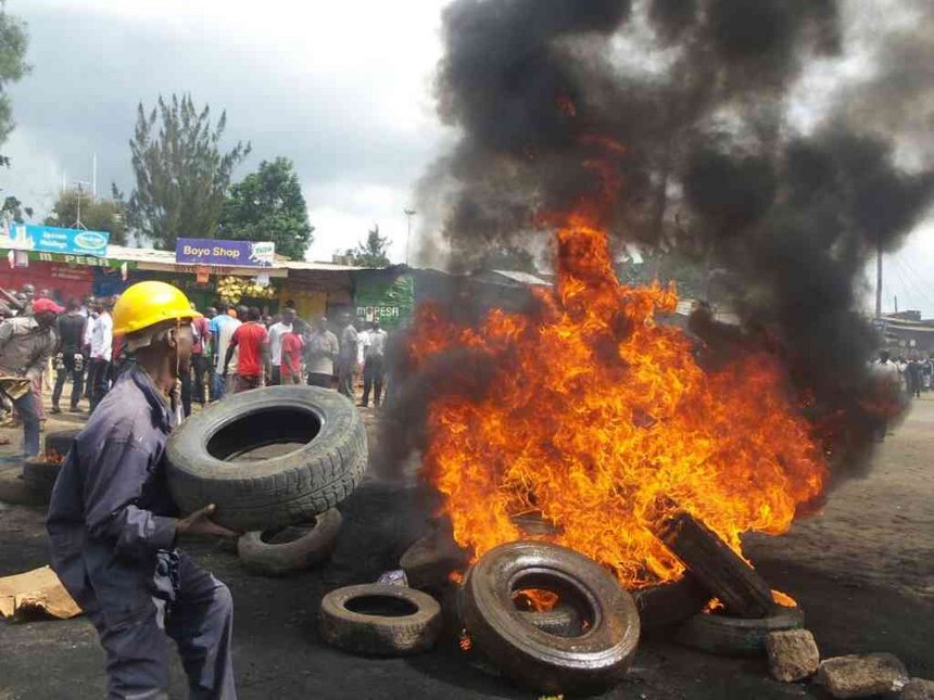 IEBC demos in Kenya