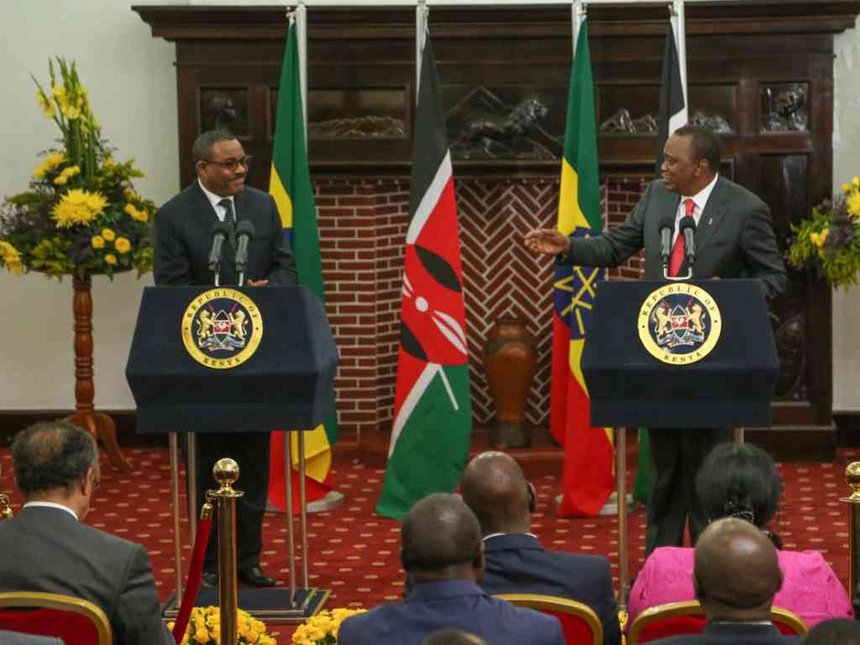 Uhuru-Hailemariam Desalegn