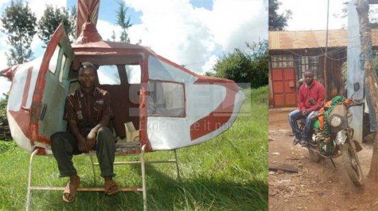 ‘Mwangi Wa Ndege’ is now a boda boda rider