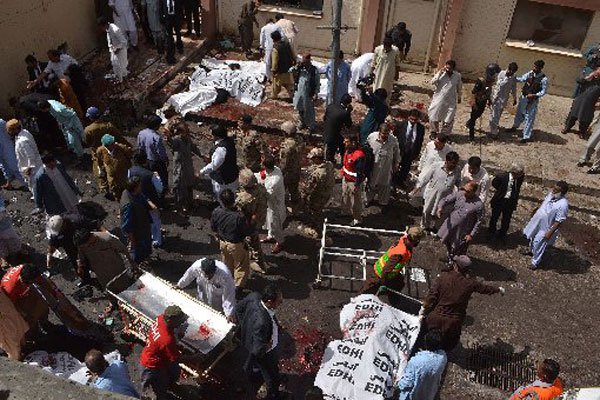 Carnage as Pakistan hospital bomb kills 70