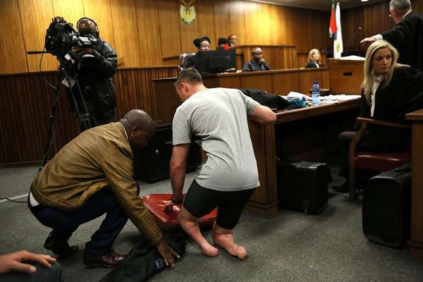 South African athlete Pistorius injured in prison fall