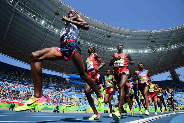 Kenyan lose 5000 race  in RIO