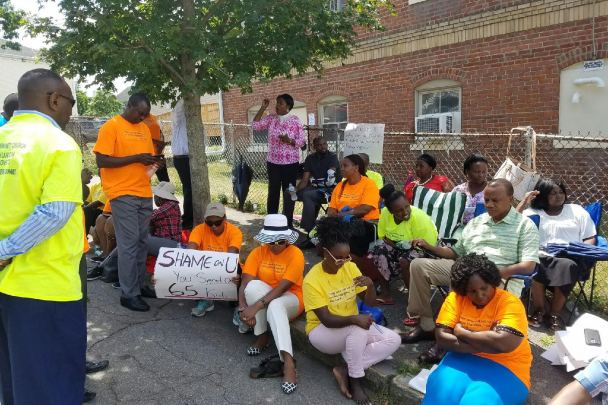 All Saints Quincy evicted members