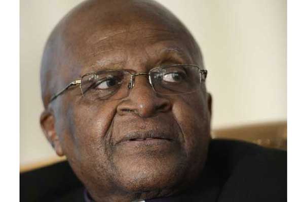 South Africa's retired archbishop Desmond Tutu hospitalised, daughter says