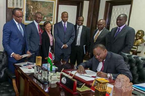 Kenyans to get cheaper loans as Uhuru signs Banking law