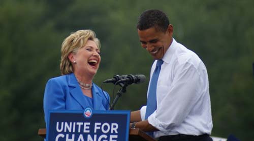 Hillary -Obama