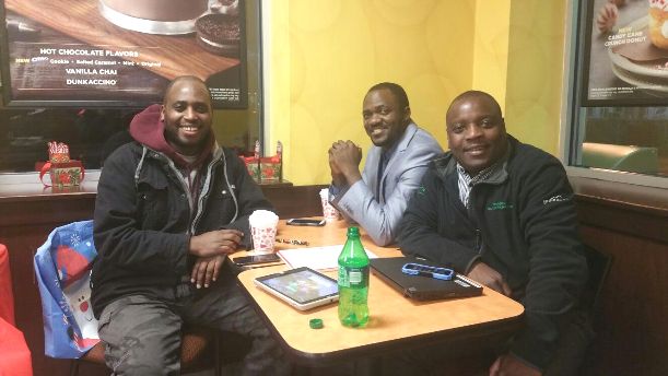 Members of the African Diaspora advocacy group