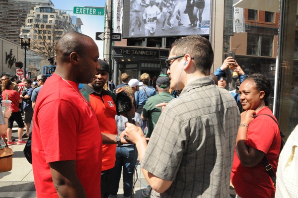 Kenyan marathon fans