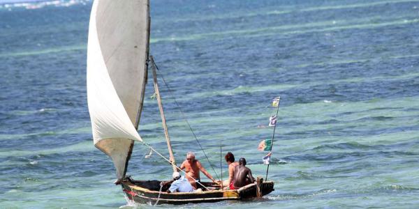 Tourists in Kenya