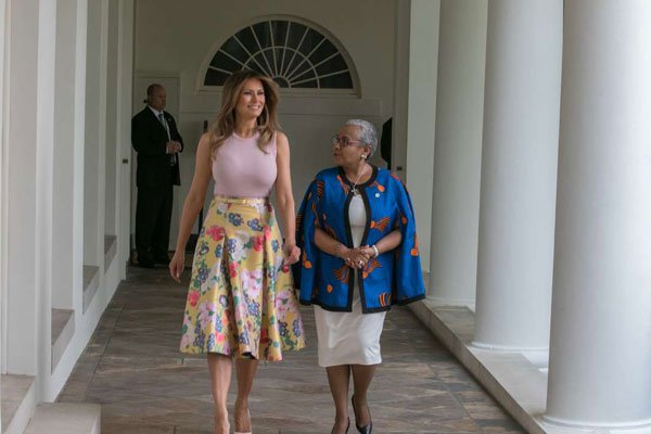Melania- Margaret Kenyatta