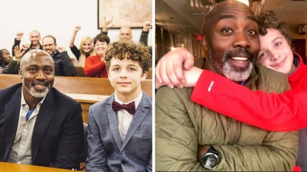 Ugandan Single  Dad Adopts 13-Year-Old After He’s Abandoned At Hospital