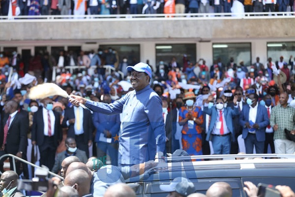 It's official, Raila announces he will run for President