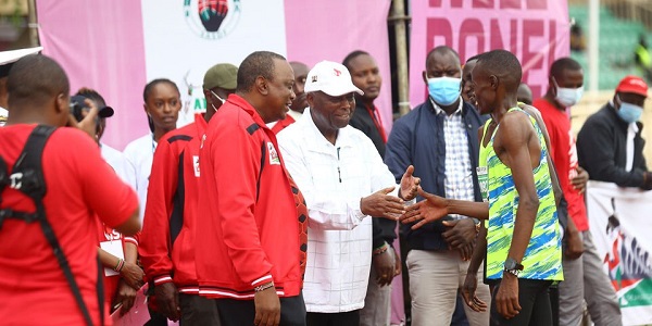 Uhuru Classic Marathon champions in Nairobi, Kenya