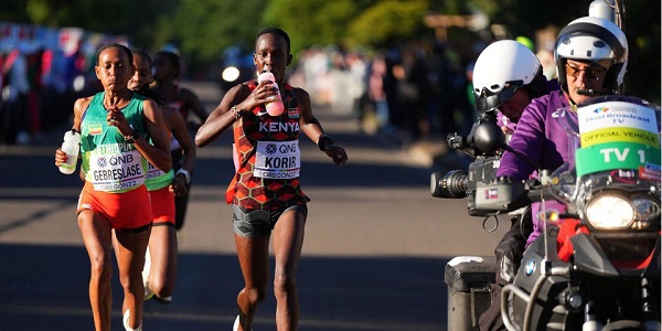 Silver it is! Korir settles second as Gebreslase wins marathon gold