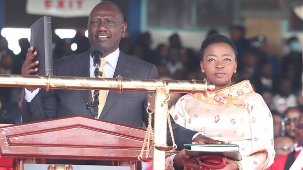 William Ruto sworn in as Kenya's fifth president