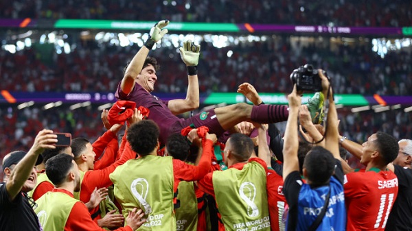 Morocco beat Spain on penalties to keep Arab and Africa's flag flying high