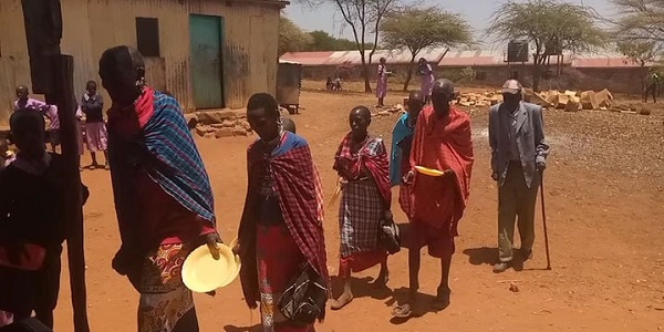 Biting drought: Starving Kajiado parents sneak into schools for free lunch