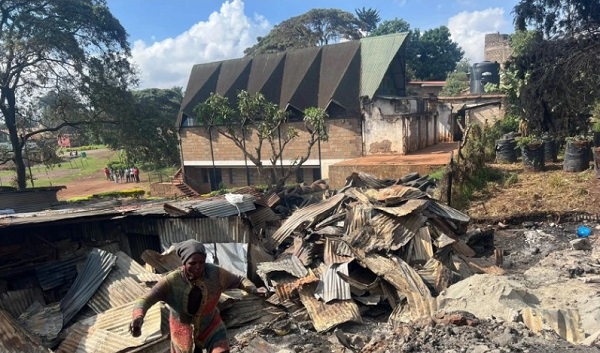 'I Lost More Than Ksh.3.9M...' Businessman Says Kibra Fire Destroyed His Life Investment